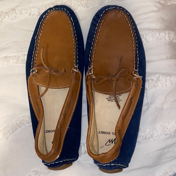 Michel Domit Men’s Dress shoes size 9.5 - Picture 1 of 4